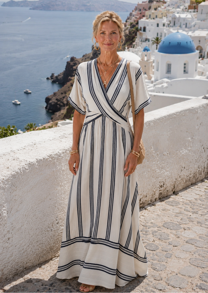short sleeve wrap dress Thalassa Feel elegant in our Style_Modest V Neck Black Lace Width:Narrow (A)